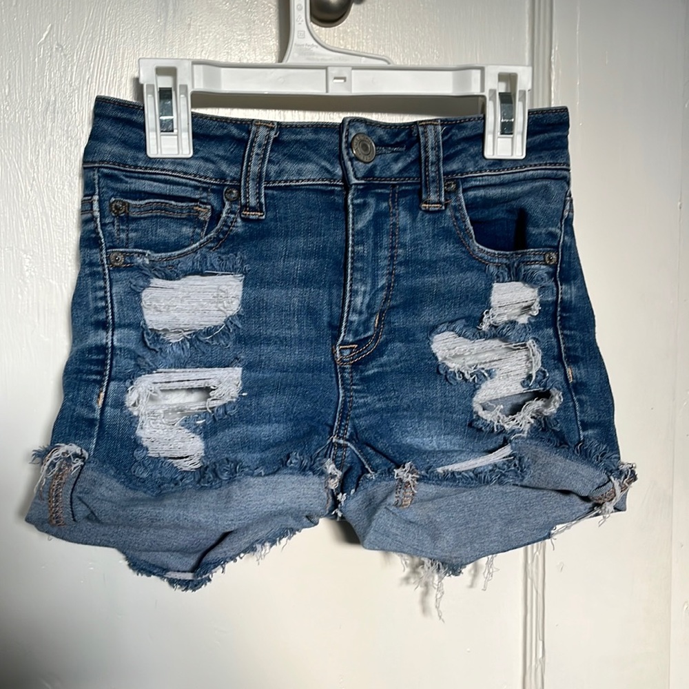 american eagle jean shorts
